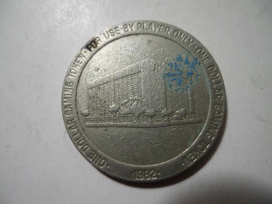 Ficha / Token ou Jetton em metal a identificar..(46)