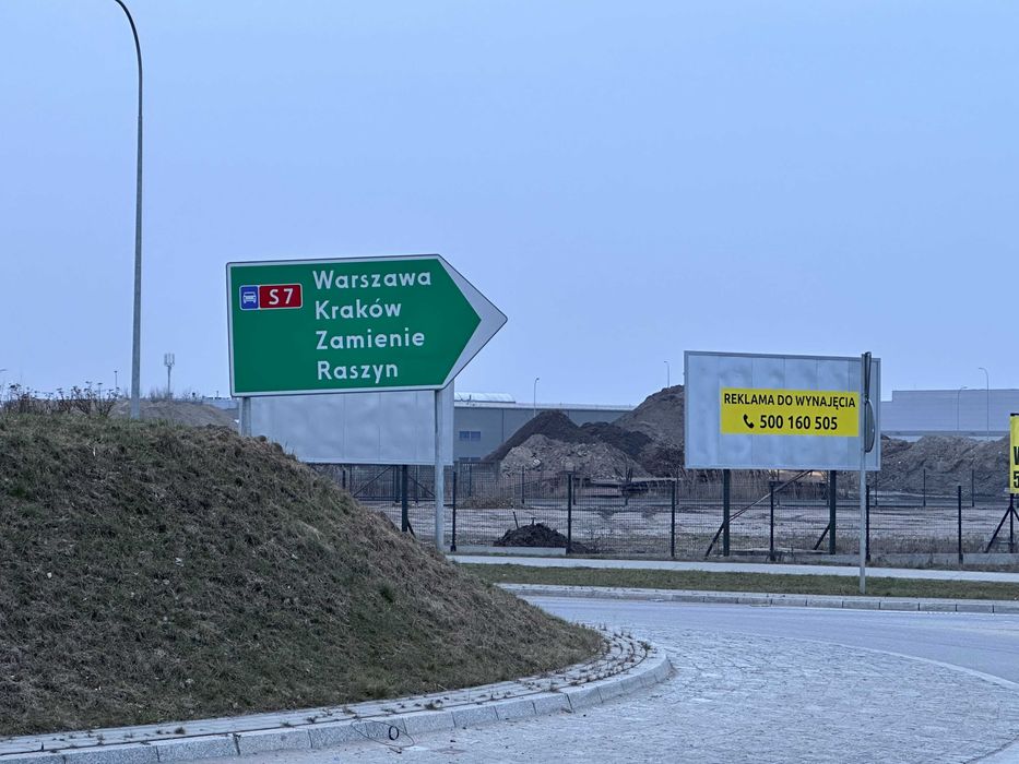 Wynajmę reklamę , konstrukcję, stelaż , banner