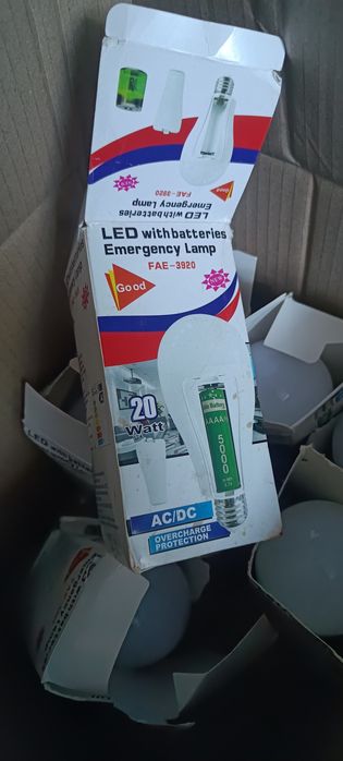 Лот лампочек  Led 20 w