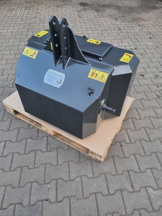 Balasty Obciążniki 1200kg skrzynka+LED, wypełnione, transport w cenie