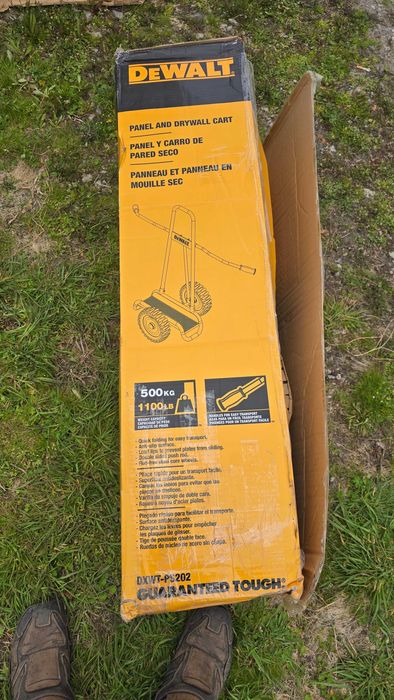 wózek do transportu płyt , drzwi , okien DEWALT