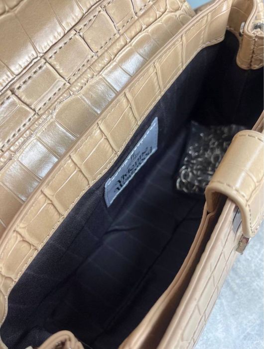 Vivienne Westwood Hazel сумка женская бежева off heron chanel жіноча