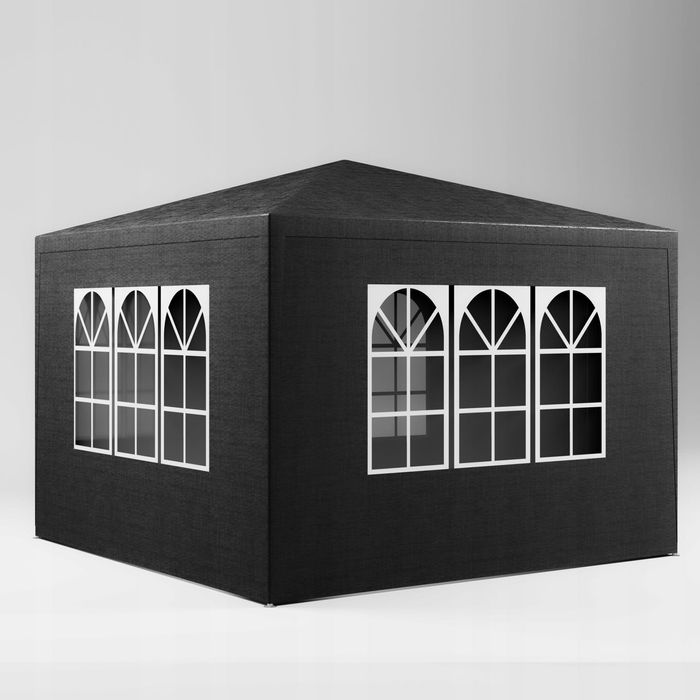 NAMIOT OGRODOWY PAWILON ALTANA 300CM x 300CM + 4 ścianki boczne okna