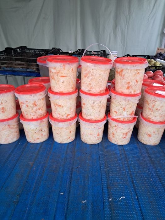 Kapusta  kiszona własny  produkt