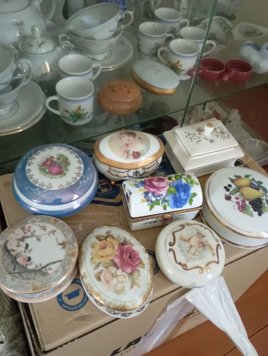 Порцеляна, шкатулки ,скриньки