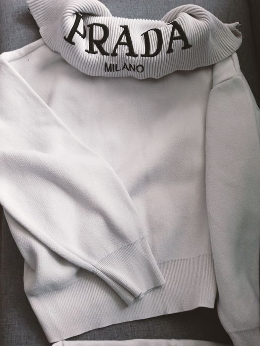 Dres z dzianiny ala Prada roz L