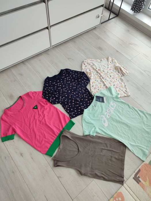 Пакет футболок і майок для дівчинки 159-176 s, mпідлітка Asics та інші