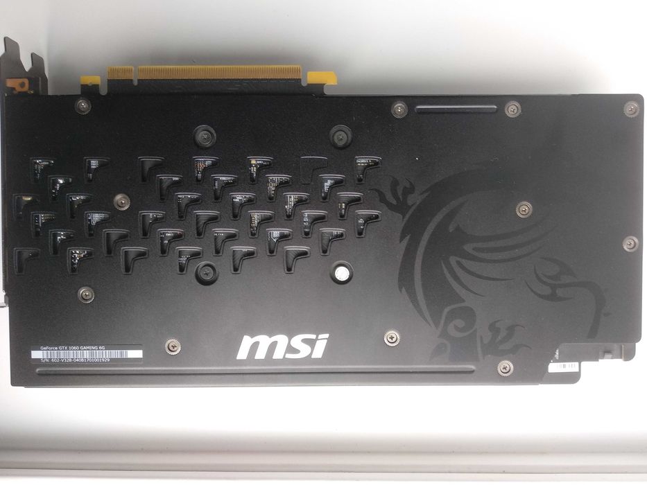Відеокарта MSI GeForce GTX Gaming 1060 6G