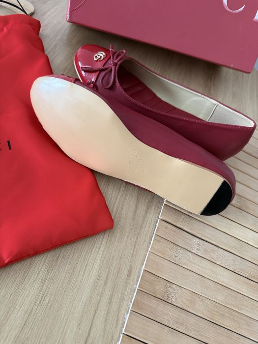 Balerinki Gucci Mokasyny GG Espadryle Marmont