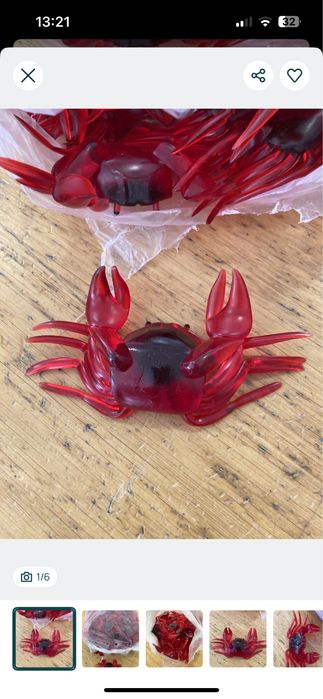 Conjunto 51 Amostras isco caranguejo pesca - Novo