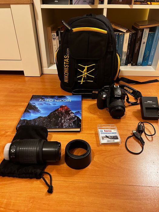 Máquina fotográfica Nikon D3300