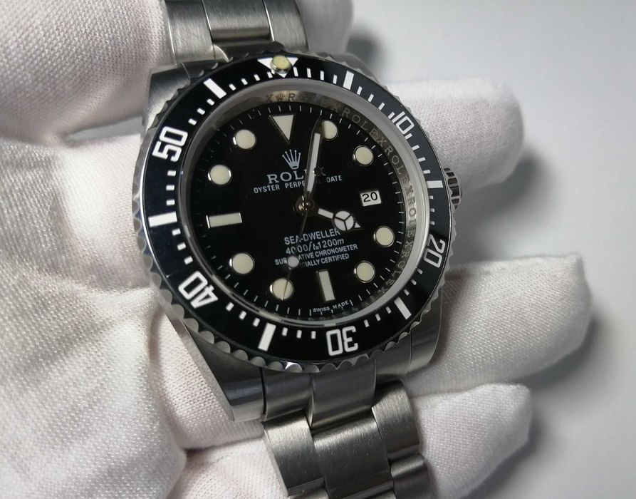 Швейцарские часы Rolex Sea-Dweller 1200м Механика. Хронометр