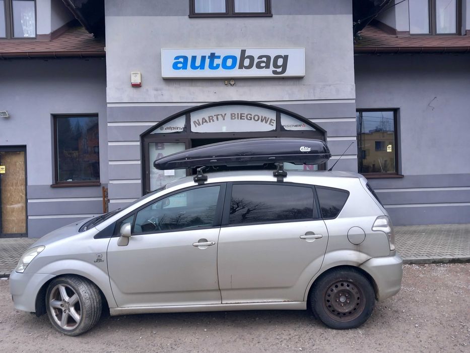 Box dachowy Calix, solidny, szwedzkiej produkcji, dłgi, aerodynamiczny