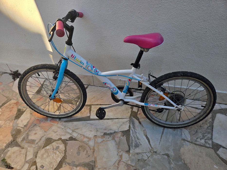 Bicicleta infantil Decathlon BTWIN de 20 polegadas