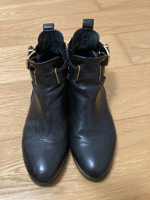 Botins pele preto Prof