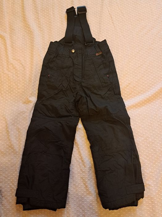 Штани джинси з утепленням лижні полукомбінезон на 6, 7 років