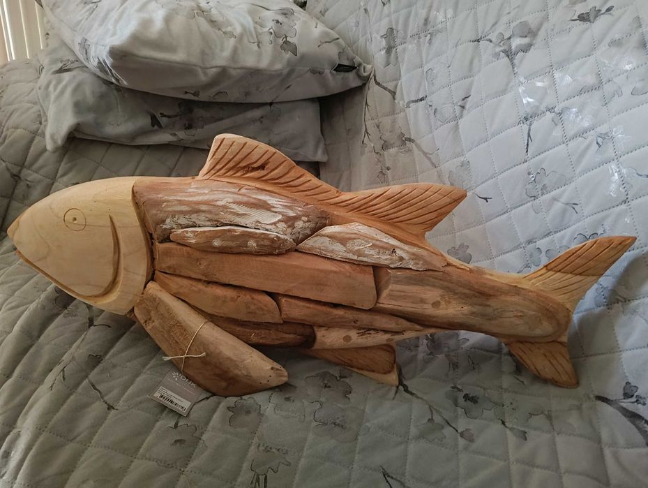 Drewniana ryba - karp