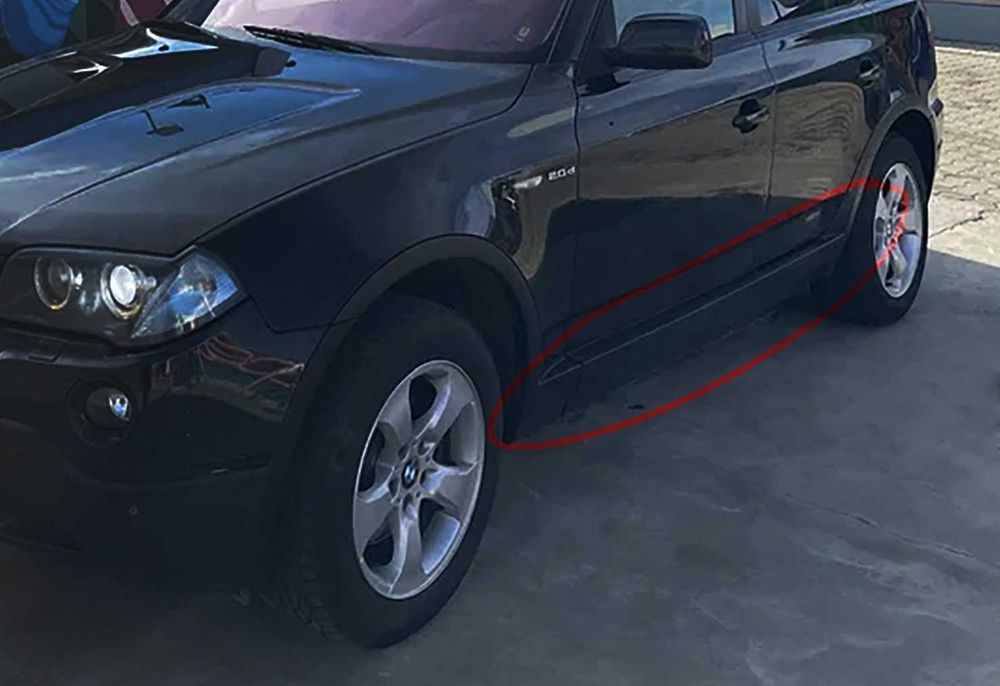 Embaladeiras / Saias Laterais BMW X3 E83