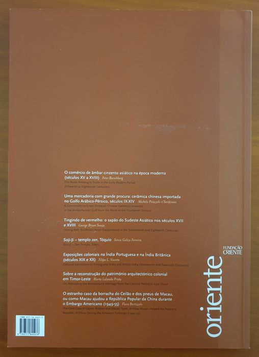 Revista Oriente n⁰ 8