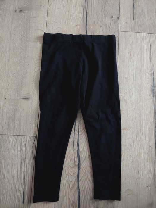 Czarne legginsy primark 4-5l 104-110 cm