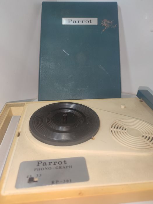 Gira DISCO - Parrot RP-3-01 Antigo e muito raro