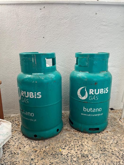 2x Botijas de gás Butano 13kg