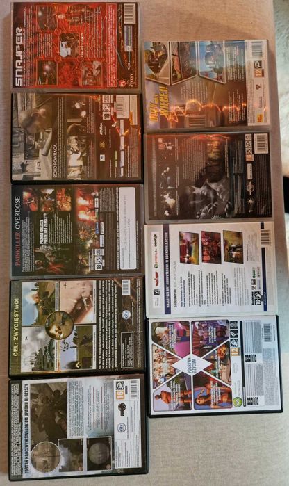 Sprzedam oryginalne gry PC wydania pudełkowe w bardzo dobrym stanie