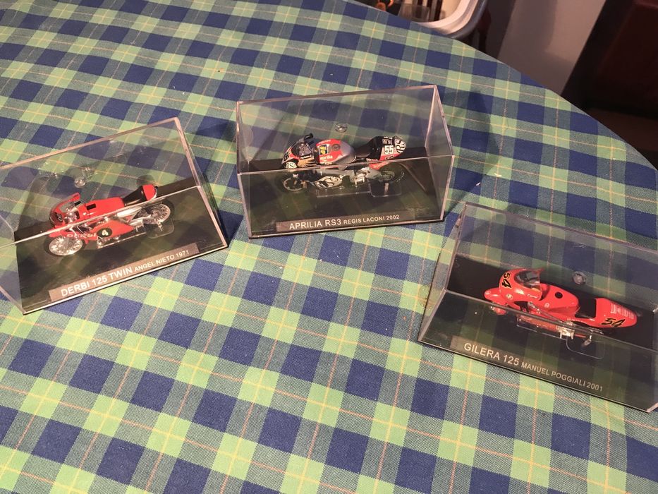 Colecção de Miniaturas de motas 1/24