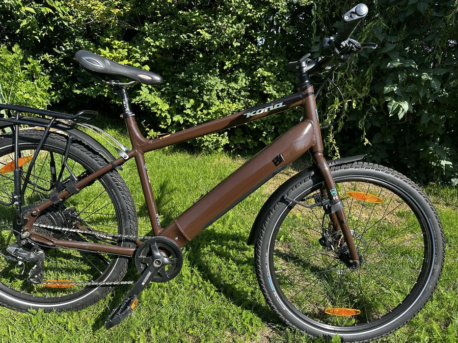 Rower elektryczny meski kona rama L