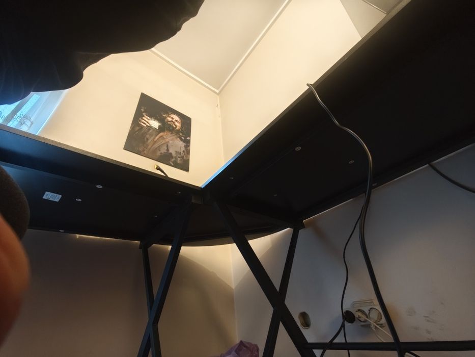 Secretária de canto, mesa em L