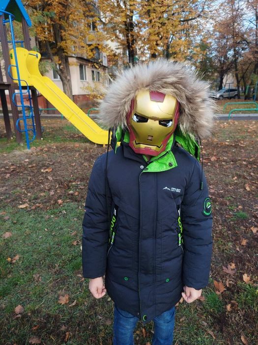 Детский пуховик на мальчика
