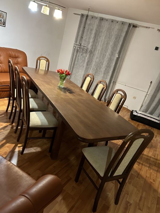 Stół z krzesłami 8 osób