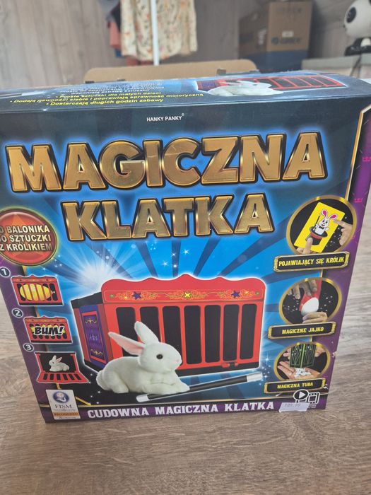 Magiczna klatka. Zabawka dla dziecka.