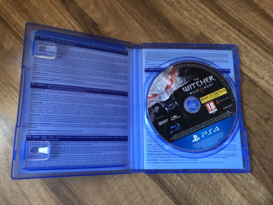 The witcher 3 Wild hunt “Game of Year edition”  PS4