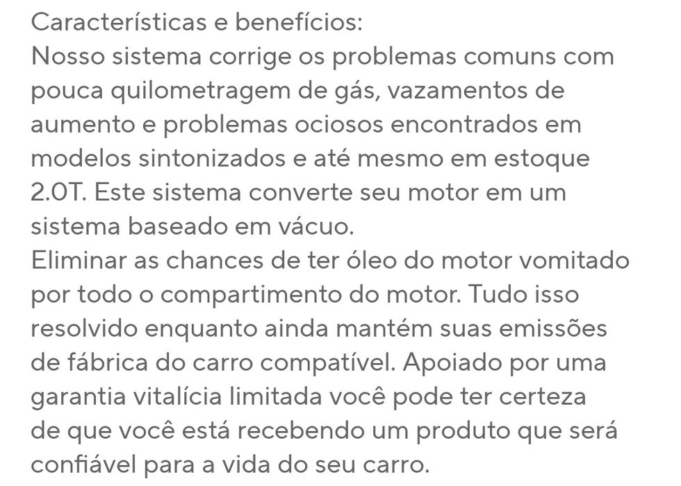 Kit anulação válvula PCV delete 2.0 TFSI EA113