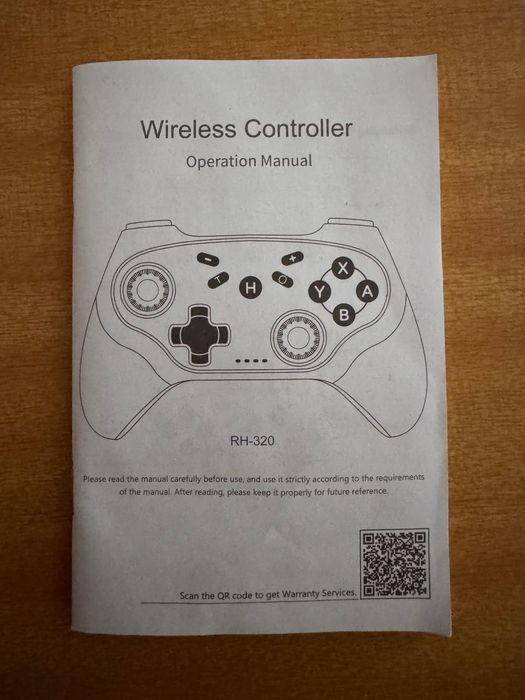 Controle Remoto para Switch/iOS/Android, sem fios, Bluetooth, função Turbo com vibração, acessório remoto para jogos.