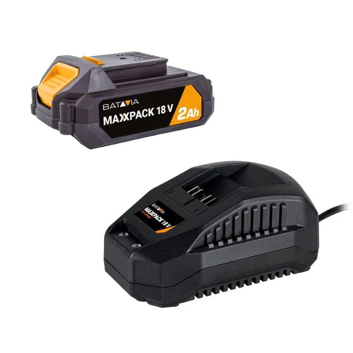 18V Starter Set – Incl. 2.0Ah Bateria+ 2.4A Carregador