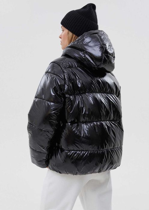 Пуховик куртка лаковая CABANCHI Оригинал  Новый с бирками.