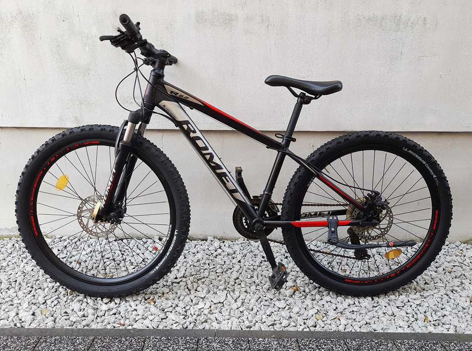 Rower ROMET Rambler R6.2 27,5" czarno-czerwony