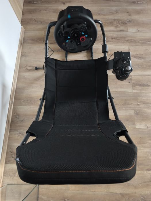 Kierownica Logitech G29 plus fotel Symulator jazdy