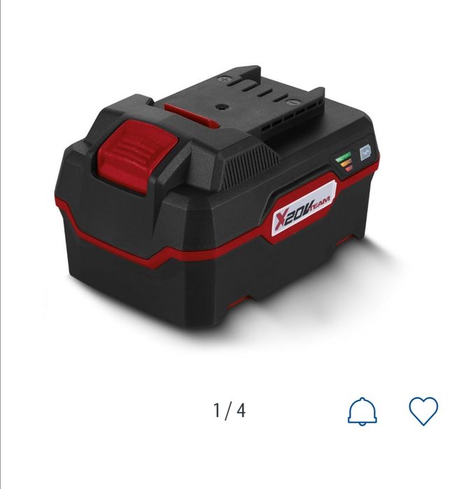 Baterias Parkside 20V 4Ah novas