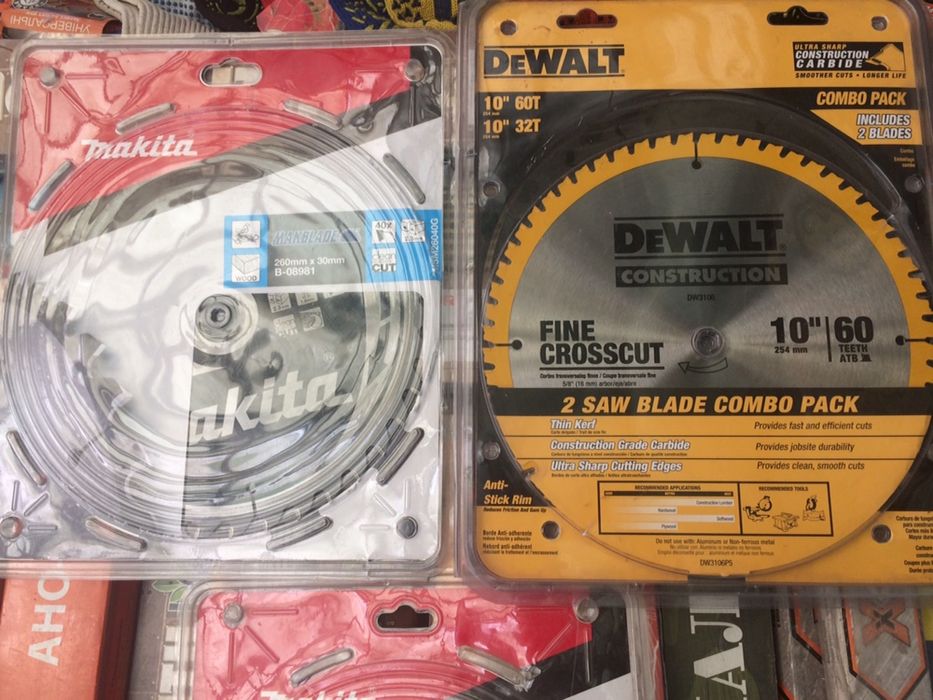 Диски по дереву Makita DeWalt