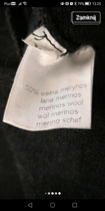 Męski sweter rozpinany