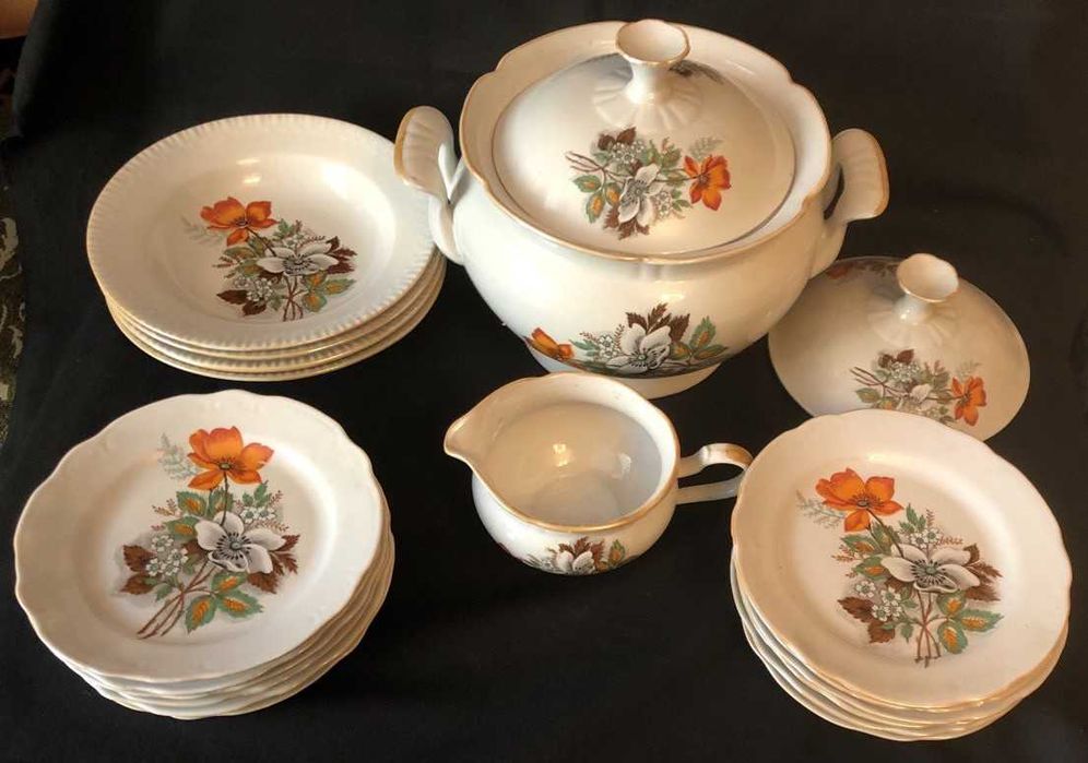 Новая фарфоровая посуда времен СССР разных фарфоровых заводов