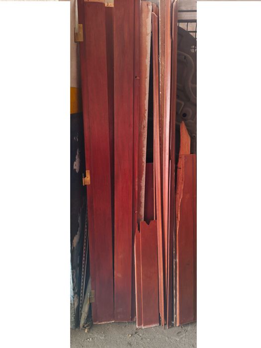 3-Portas de mogno com algumas ferragens altura 2M lagura 80CM