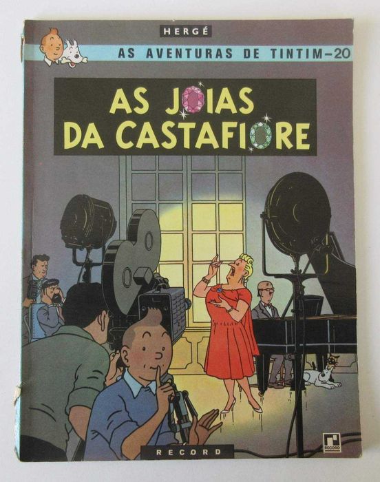 TINTIM - As Joias Da Castafiore (Capa Mole / Editora Record)