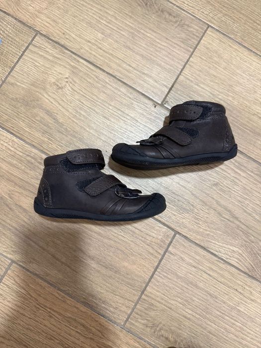 Дитячі шкіряні полуботинки весна осінь  25 р Aster