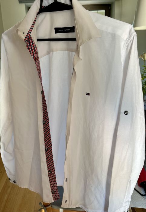 Tommy Hilfiger. Rok szkolny! Koszula w rozmiarze S dla chlopca.