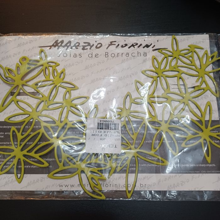 Joias borracha MARZIO FOIRINI