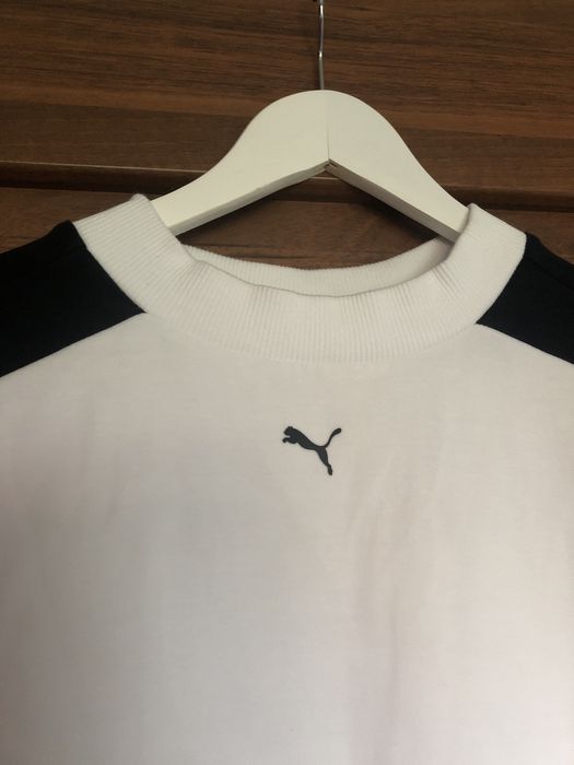 Bluza Puma krótka wiązana biała rozm. S